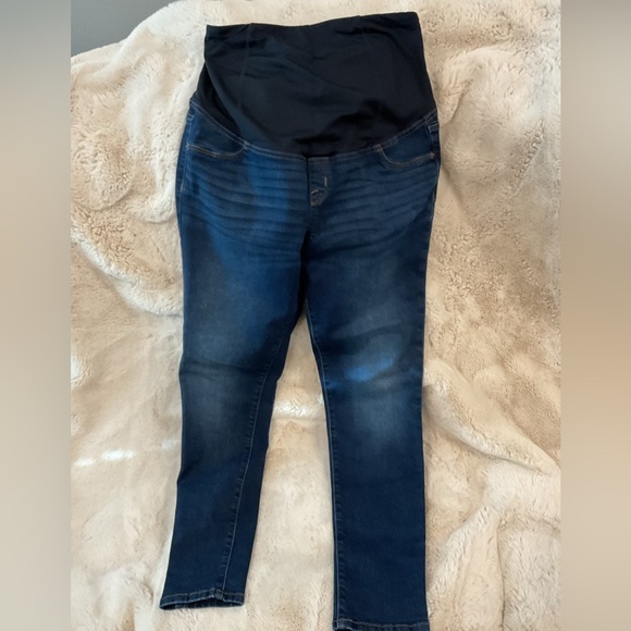 Isabel Maternity by Ingrid & Isabel Denim - Isabel Maternity by Ingrid & Isabel Dark Blue Skinny Jeans
